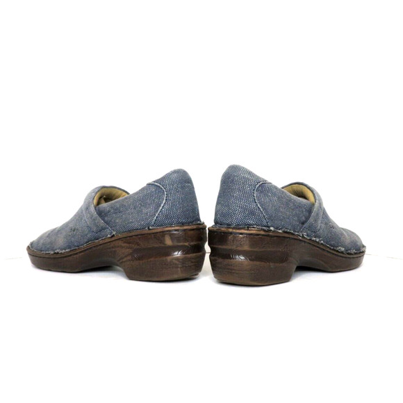 Born Concept BOC Womens Denim Clog Comfort Blue Slip On Shoes C13054 - Size 11 - Picture 6 of 10